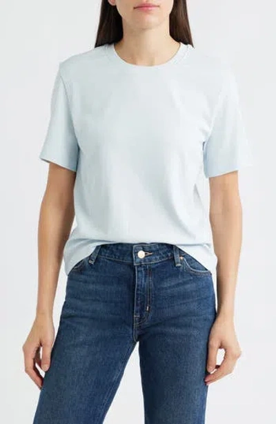 Mavi Jeans Basic Cotton T-shirt In Blue