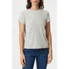 Mavi Jeans Basic Rib T-shirt In Pigeon