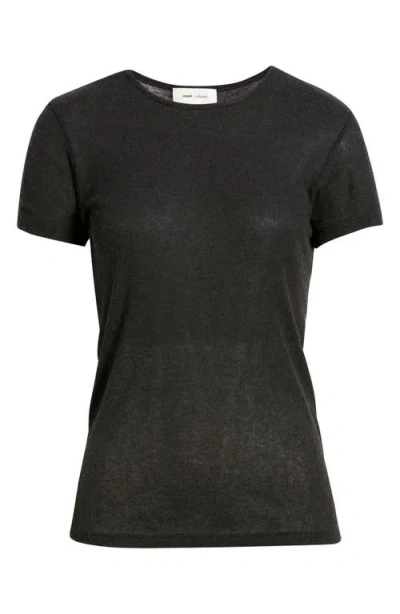 Mavi Jeans Basic Wool Blend T-shirt In Black