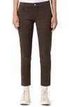 Mavi Jeans Brooke Luxe Stretch Twill Ankle Pants In Oak Luxe Twill