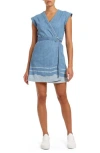 Mavi Jeans Carrie Denim Wrap Minidress