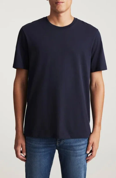 Mavi Jeans Cotton Crewneck T-shirt In Blue