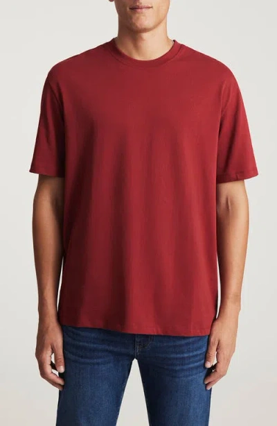 Mavi Jeans Cotton Crewneck T-shirt In Brown