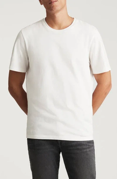 Mavi Jeans Cotton Crewneck T-shirt In White