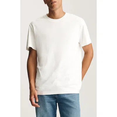 Mavi Jeans Cotton Crewneck T-shirt In White