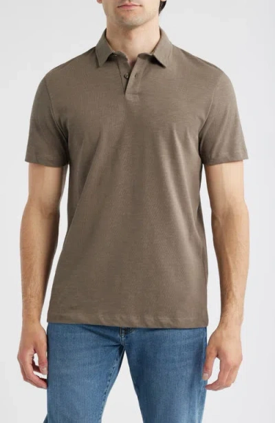 Mavi Jeans Cotton Polo In Brown