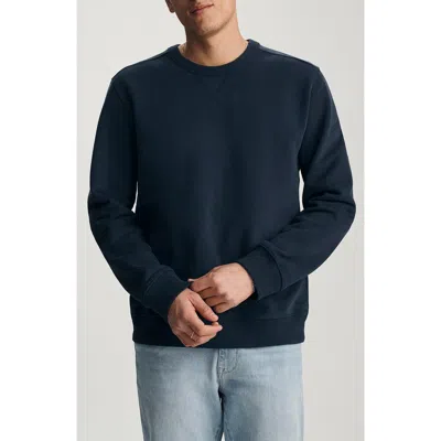 Mavi Jeans Crewneck Cotton Sweatshirt In Blue