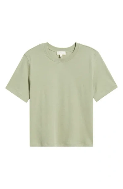 Mavi Jeans Crewneck Cotton T-shirt In Green