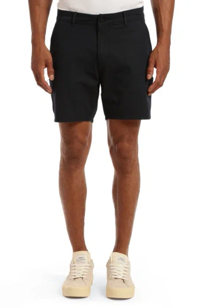 Mavi Jeans Darren Straight Leg Performance Chino Shorts In Navy Active