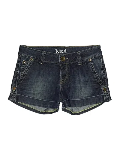 Pre-owned Mavi Jeans Denim Shorts In Blue