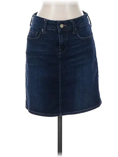 Pre-owned Mavi Jeans Denim Skirt In Blue