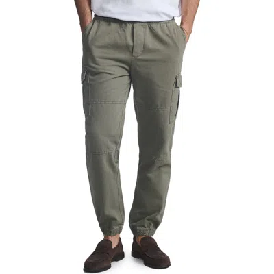 Mavi Jeans Drawstring Cargo Joggers In Smokey Olive