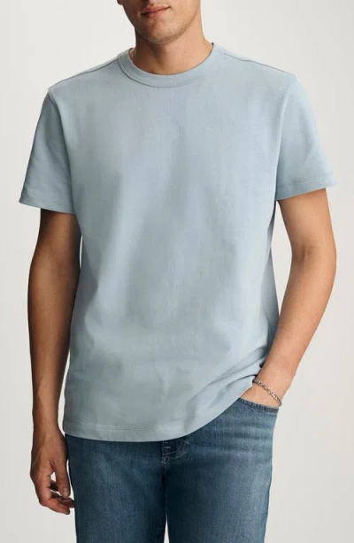 Mavi Jeans Dusty Blue Cotton Crewneck T-shirt