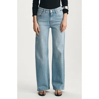 Mavi Jeans Florida High Waist Wide Leg Jeans In Blue
