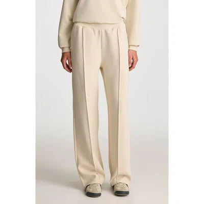 Mavi Jeans Front Seam Knit Sweatpants In Neutral
