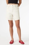 Mavi Jeans Heidi High Waist Cuffed Relaxed Denim Shorts