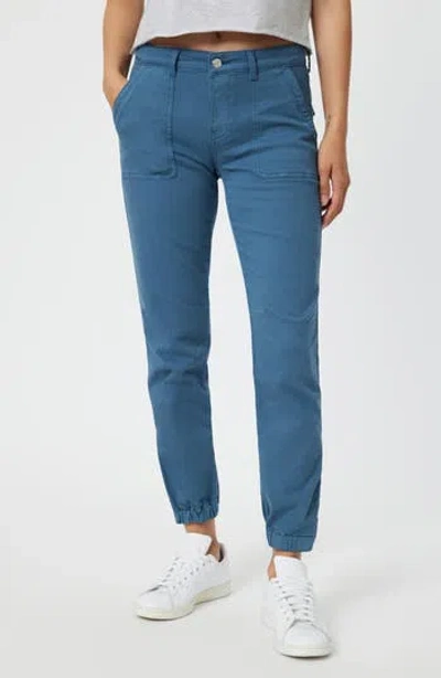 Mavi Jeans Ivy Twill Joggers In Oceanview Twill