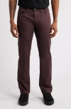 Mavi Jeans Jake Modern Slim Fit 5-pocket Pants In Burgundy Athletic