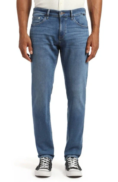 Mavi Jeans Jake Slim Fit Jeans In Mid Brushed Feather Blue