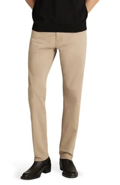 Mavi Jeans Jake Slim Fit Twill Khaki Pants In Black
