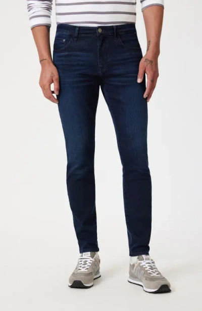 Mavi Jeans James Skinny Jeans In Deep Indigo Supermove