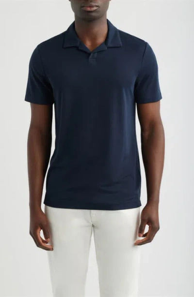 Mavi Jeans Johnny Collar Polo In Black