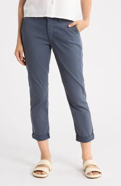 Mavi Jeans Kathleen Ankle Cuff Chino Pants In Stone Wash Casual