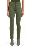 Mavi Jeans Kathleen High Waist Slim Boyfriend Jeans In Forest Green Feather Blue