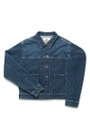 Mavi Jeans Laurel Denim Jacket In Dark Blue Denim