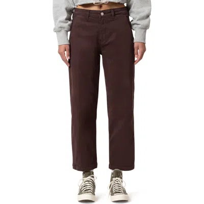 Mavi Jeans Lauren Straight Leg Jeans In Currant Casual Twill