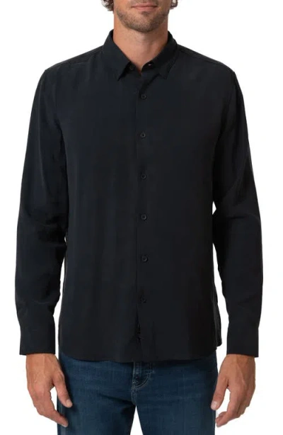 Mavi Jeans Long Sleeve Button-up Shirt In Black