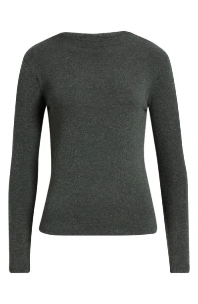 Mavi Jeans Long Sleeve Knit Top In Jersey Chimera