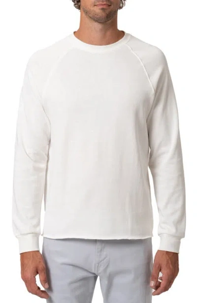 Mavi Jeans Long Sleeve Raglan T-shirt In Antique White