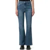 Mavi Jeans Los Angeles High Waist Flare Leg Jeans In Mid Brushed Classic Blue