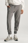 Mavi Jeans Luxe Touch Slim Straight Sweatpants In Gray