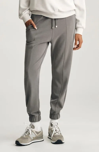 Mavi Jeans Luxe Touch Slim Straight Sweatpants In Gray