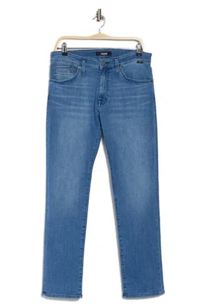 Mavi Jeans Marcus Brushed Slim Straight Jeans In Mid Brushed Boston