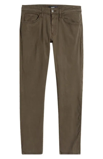 Mavi Jeans Marcus Slim Straight Leg Five-pocket Pants In Oak Luxe Twill