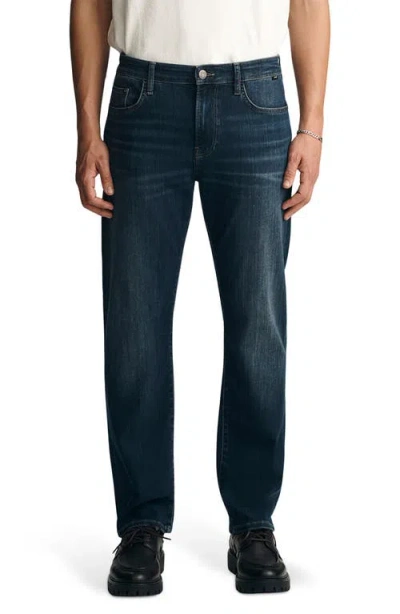 Mavi Jeans Marcus Slim Straight Leg Jeans In Black