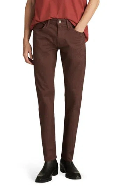 Mavi Jeans Marcus Slim Straight Leg Pants In Rosewood Athletic