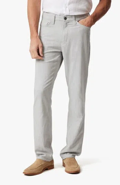Mavi Jeans Marcus Slim Straight Leg Stretch Twill 5-pocket Pants In Gray