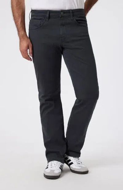 Mavi Jeans Marcus Slim Straight Leg Twill Pants In Gray