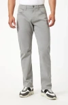 Mavi Jeans Matt Relaxed Straight Leg 5-pocket Pants In Gray