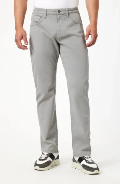 Mavi Jeans Matt Relaxed Straight Leg 5-pocket Pants In Gray