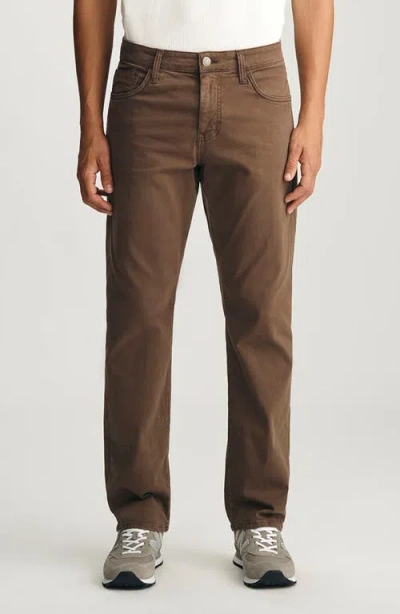 Mavi Jeans Matt Relaxed Straight Leg Twill Pants In Green
