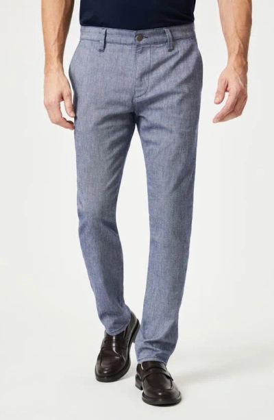 Mavi Jeans Milton Slim Fit Chinos In Indigo Linen