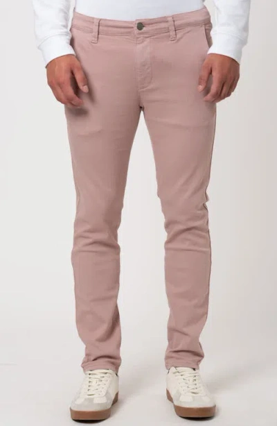 Mavi Jeans Milton Slim Fit Twill Chinos In Pink