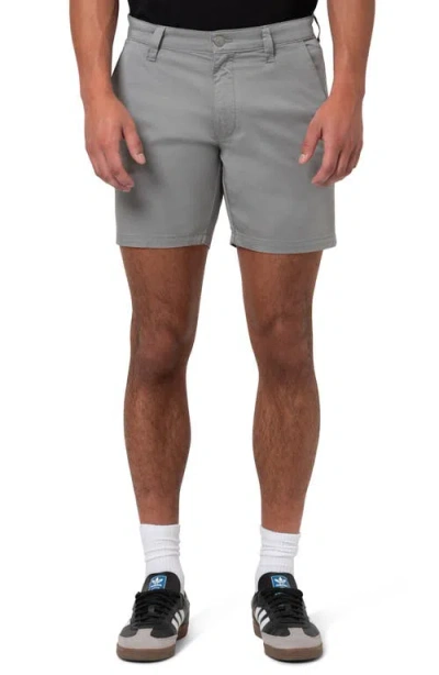 Mavi Jeans Nate Flat Front Stretch Twill Shorts In Monument Gray City Smart