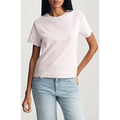 Mavi Jeans Nina Crewneck Cotton T-shirt In Purple