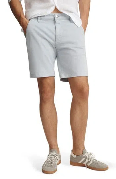 Mavi Jeans Noah Flat Front Stretch Twill Shorts In Gray